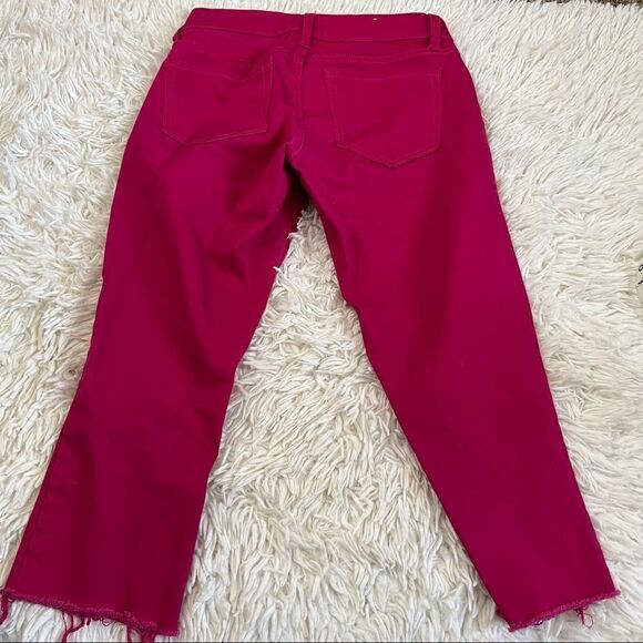 Hot Pink Rockstar Capris Old Navy size 6 - Picture 3 of 7